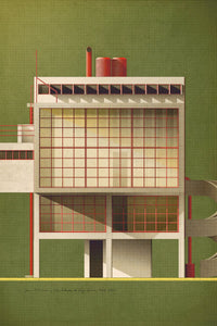 Juan O’Gorman, Casa Estudio de Diego Rivera, 1929-1931